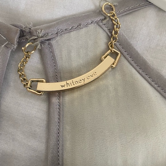 Flowy silver dress - Picture 3 of 4